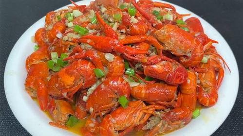 蒜蓉小龙虾的做法视频,香辣诱人，家常美味制作攻略